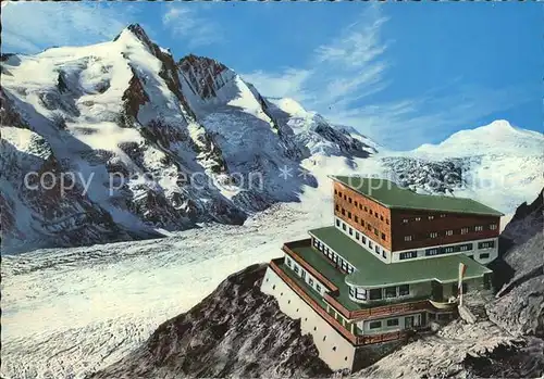 Grossglockner Kaiser Franz Josefs Haus Johannisberg  Kat. Heiligenblut