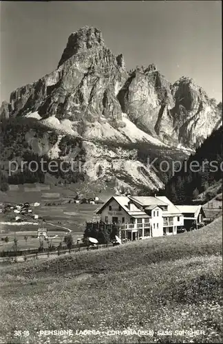 Corvara Pustertal Suedtirol Pension Ladinia Sass Songner  Kat. Pustertal