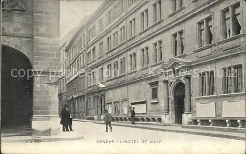 Geneve GE L Hotel de Ville Kat. Geneve