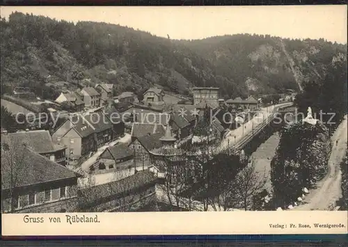 Ruebeland Harz Teilansicht