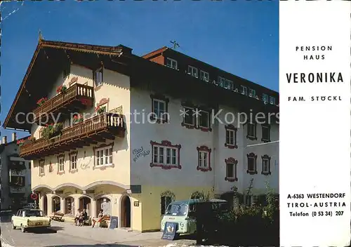 Westendorf Tirol Pension Veronika Kat. Westendorf