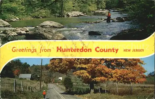 Huntertown Fluss  Teilansicht  Kat. Huntertown