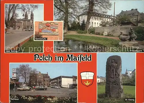 Polch Maifeld Katholische Kirche Freizeitpark Rathaus Sankt Georg Kat. Polch
