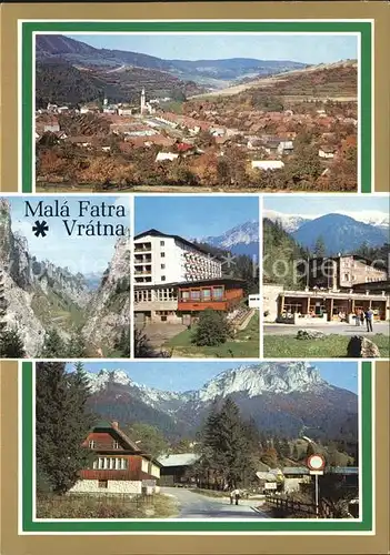 Mala Fatra Vratna Ortsansichten Kat. Slowakische Republik