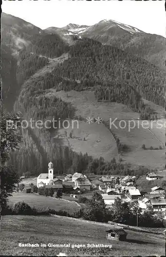 Saalbach Hinterglemm Glemmtal Schattberg Kat. Saalbach Hinterglemm