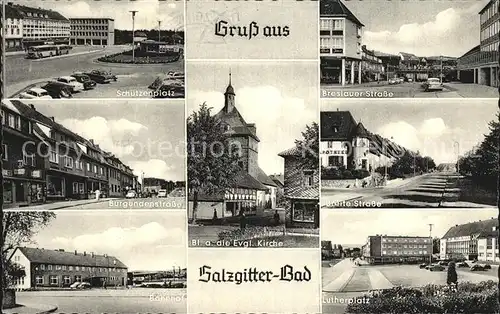 Salzgitter Bad Evangelische Kirche Breslauer Strasse Lutherplatz  Kat. Salzgitter