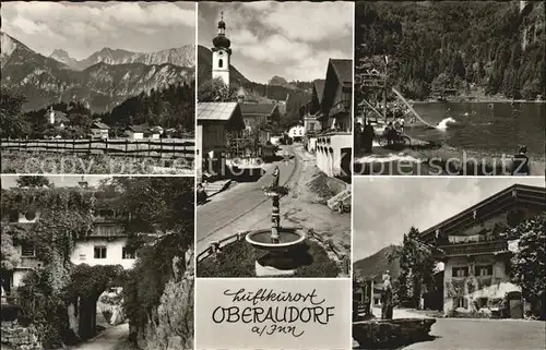 Oberaudorf Brunnen Waldbad  Kat. Oberaudorf