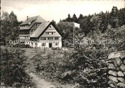 Koenigsfeld Schwarzwald Ferienheim Bruedergemeinde  Kat. Koenigsfeld im Schwarzwald