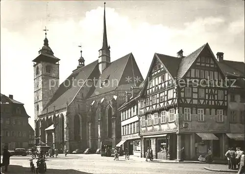 Schmalkalden Kirche  Kat. Schmalkalden