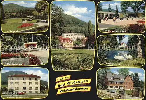 Reinhardshausen Sanatorium Kurheim Sonnenblick Alte Muehle  Kat. Bad Wildungen