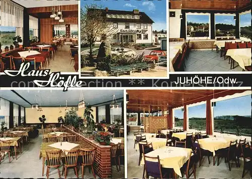 Juhoehe Restaurant Haus Hoefle Kat. Moerlenbach