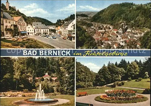 Bad Berneck Park Brunnen  Kat. Bad Berneck Fichtelgebirge