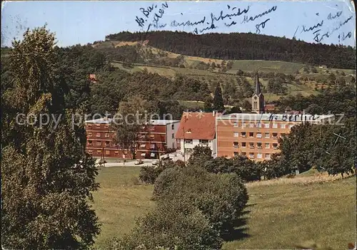 Sasbachwalden Sanatorium Dr. Wagner  Kat. Sasbachwalden