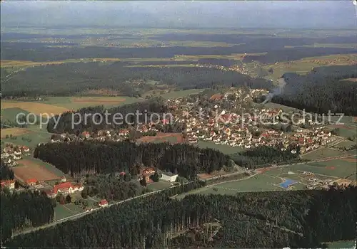 Koenigsfeld Schwarzwald Fliegeraufnahme Kat. Koenigsfeld im Schwarzwald