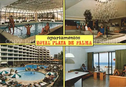Playa de Palma Mallorca Apartamentos Royal Playa de Palma  Kat. Spanien