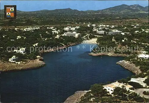 Cala d Or Fliegeraufnahme Kat. Mallorca