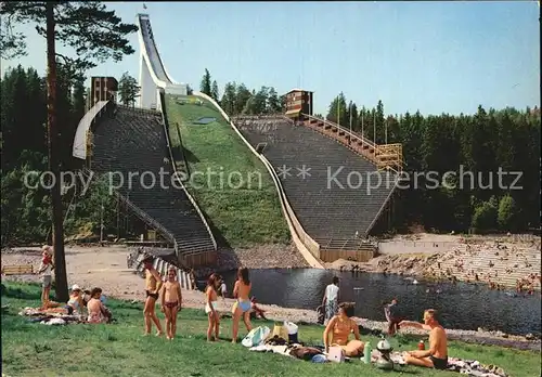 Oslo Norwegen Holmenkollen Ski Jump Kat. Oslo