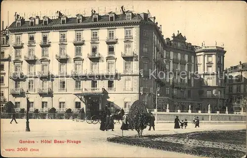 Geneve GE Hotel Beau Rivage  Kat. Geneve