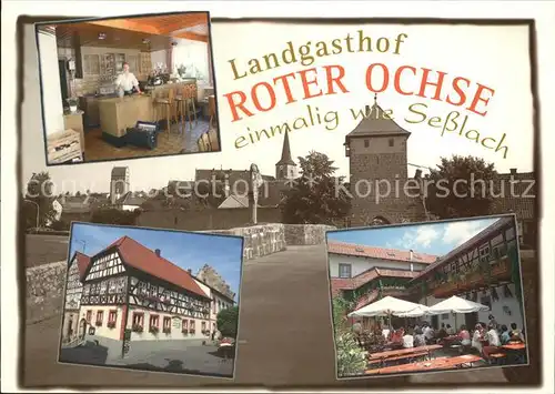 Sesslach Landgasthof Roter Ochse Kat. Sesslach