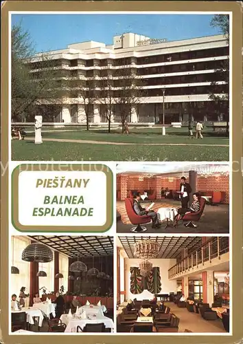 Piestany Balnes Esplanade  Kat. Piestany