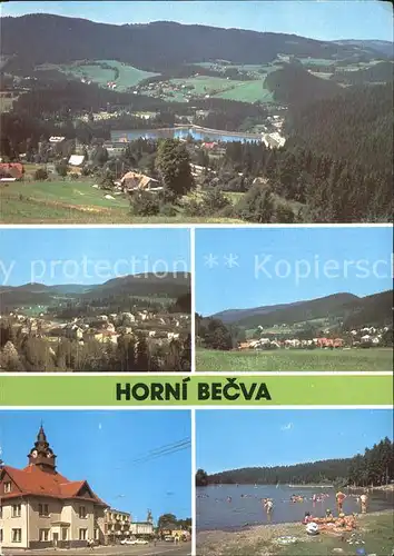 Horni Becva See Panorama Kat. Tschechische Republik