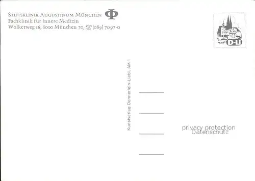 Muenchen Stiftsklinik Augustinum Kat. Muenchen