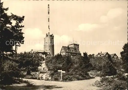 Grosser Inselsberg Rennsteig Kat. Brotterode