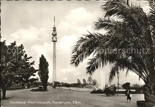 Dortmund Westfalenpark Florianturm  Kat. Dortmund