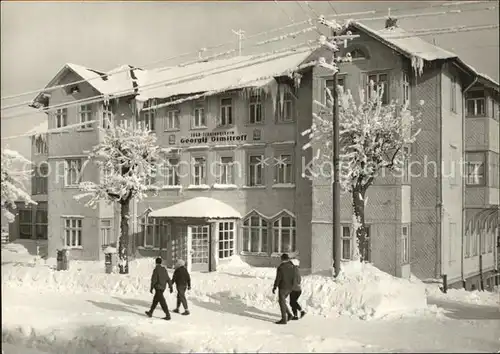 Oberhof Thueringen Erholungsheim Georgi Dimitroff Kat. Oberhof Thueringen