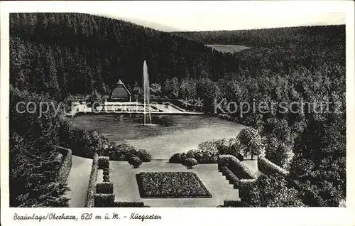 Braunlage Kuergarten  Kat. Braunlage Harz