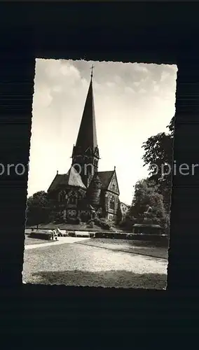 Thale Harz Friedenspark mit Petrikirche Kat. Thale