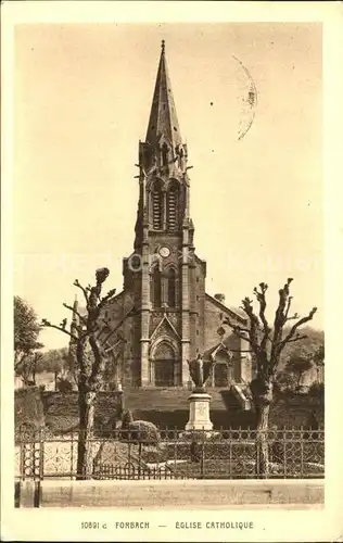 Forbach Baden Katholische Kirche Kat. Forbach