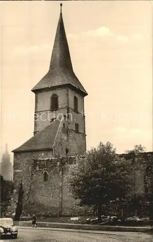 Weida Thueringen Wiedenkirche Ruine Kat. Weida Thueringen