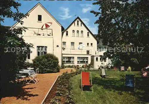 Sandebeck Hotel Pension Zum Teutoburger Wald Kat. Steinheim