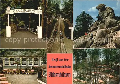 Ibbenbueren Sommerrodelbahn  Kat. Ibbenbueren