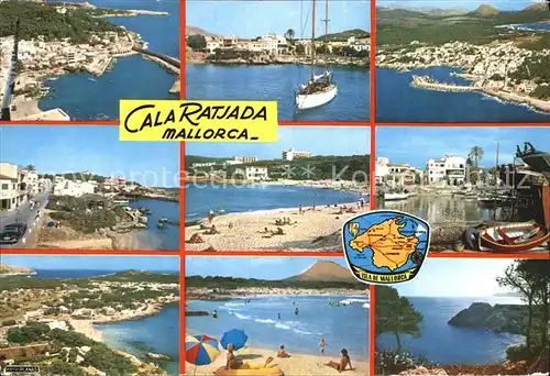 Cala Ratjada Mallorca Strand Panoramen Kat. Spanien