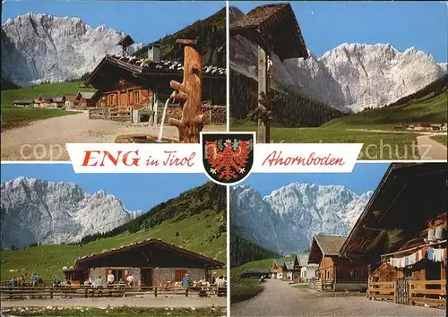 Eng Hinterriss Tirol Ahornboden Ortsansichten
