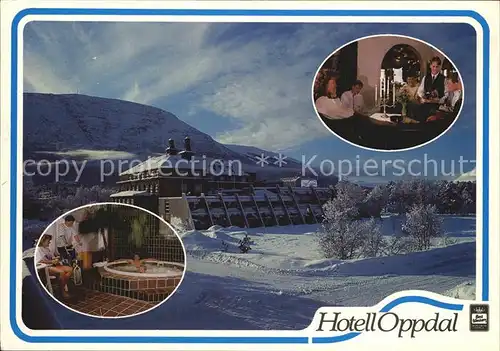 Norwegen Norge Oppdal Hotel Winter Kat. Norwegen