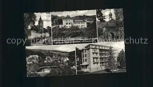 Bad Soden Taunus Altes Tor Stadtmauer  Kat. Bad Soden am Taunus