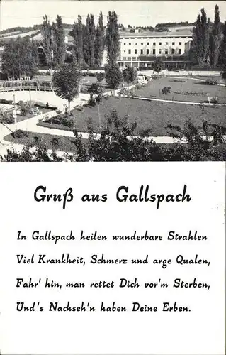 Gallspach  Kat. Gallspach