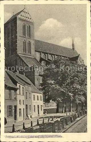 Wismar Mecklenburg Kirchenpartie