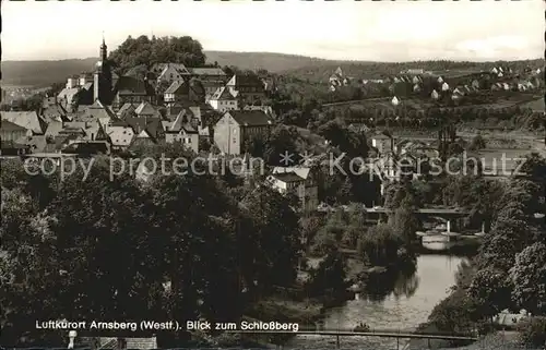 Arnsberg Westfalen mit Schlossberg Kat. Arnsberg