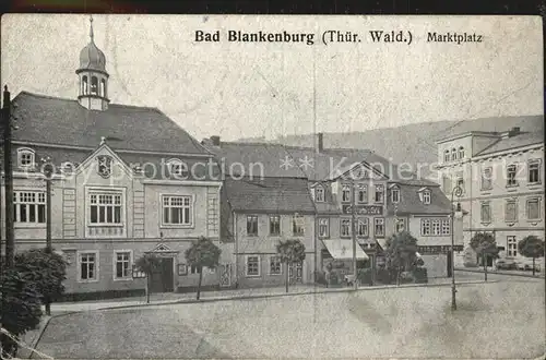 Bad Blankenburg Marktplatz Kat. Bad Blankenburg