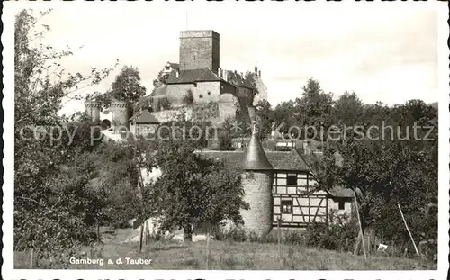 Gamburg an der Tauber Kat. Werbach