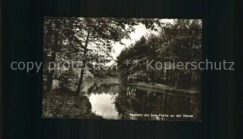 Haltern Partie an der Stever Kat. Haltern am See