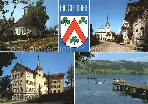 Hochdorf LU mit Partie am See