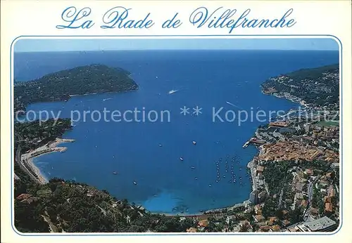 Villefranche sur Mer Fliegeraufnahme Kat. Villefranche sur Mer