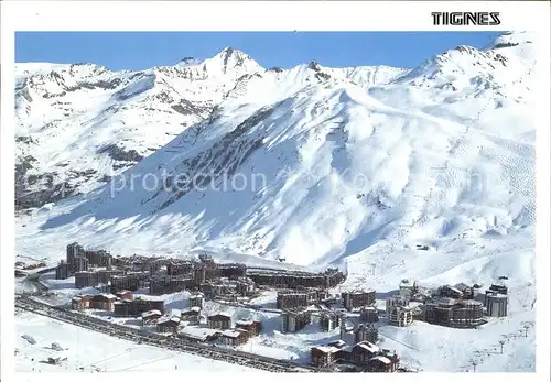 Tignes Fliegeraufnahme Kat. Tignes