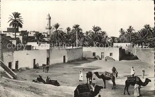 Bou Saada Vue sur la Place des Chameaux  Kat. Algerien