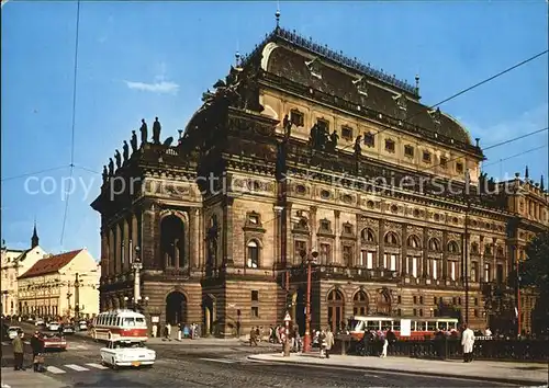 Praha Prahy Prague Nationaltheater Kat. Praha